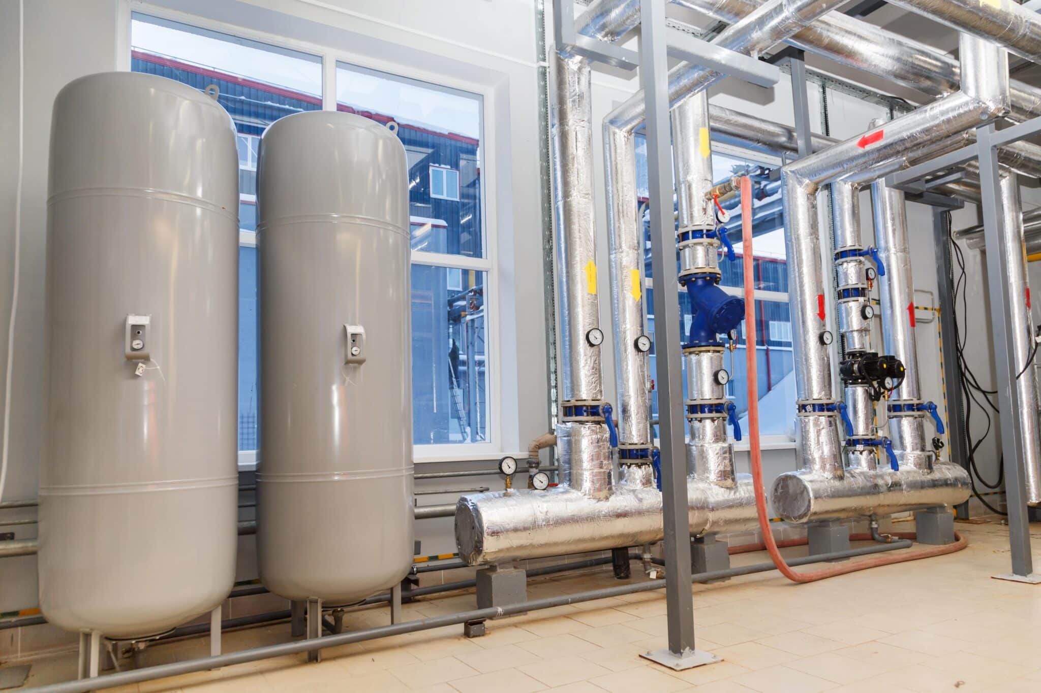 Installation d’un nouveau système de production d’eau chaude sanitaire (ECS)